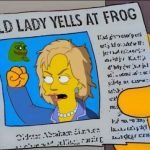 Hillary Clinton Pepe Meme – Old Lady Yells At Frog